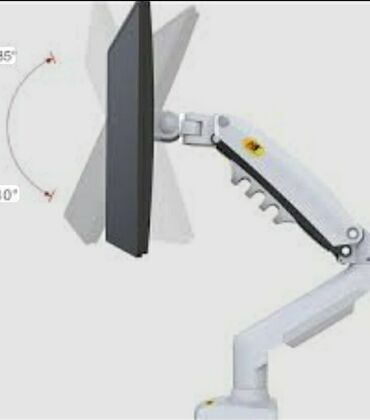 Kronşteynlər: Nootbuk turacaqları və monitorlar üçün stolüstü hərəkətli NB f 80 ağ -da lalafo.az — 3 Kronşteynlər: Nootbuk turacaqları və monitorlar üçün stolüstü hərəkətli NB f 80 ağ — 3