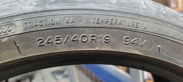 Шины: Шины 245 / 40 / R 19, Лето, Б/у, Комплект, Легковые, США, Michelin