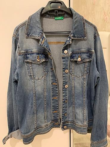 sederek kişi kurtkalari: Pencək, Benetton, Cins, M — 3