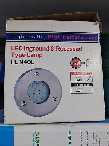 LED светильник для встраивания в пол/нишу HL 940L - Тип: LED Inground