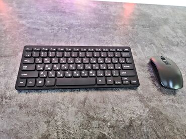 ноутбук цена бишкек в Кыргызстан | Ноутбуки и нетбуки: Новый беспроводной комплект клавиатура+мышка Mini Keyboard цена