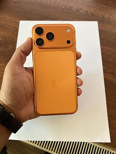Apple iPhone: IPhone 17 Pro Max, 256 GB, Narıncı, Face ID — 12