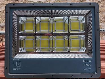 proyektor kabel: 400W LED Projektor 220V IP66 (su və toza davamlı) Ölçü: 60×40×10 sm — 1