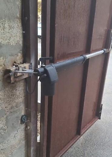 Qapı ustası xidmətləri: Darvaza üçün avtomatik açılıb-bağlanma sistemi - İkili qanadlı — 6