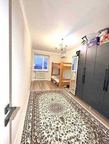 цена ош: 2 комнаты, 47 м², Ошский рынок / базар 104 серия, 4 этаж, Евроремонт — 5