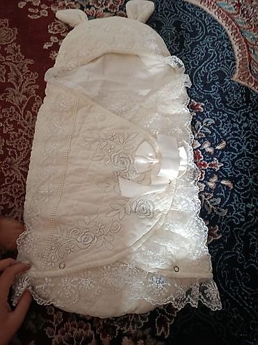 Вещи в роддом: Конверт для новорождённого на выписку/прогулку - Цвет: молочный — 3