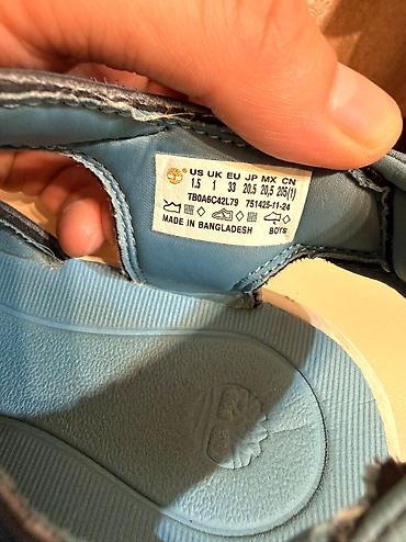адидасы: Мужские кроссовки, 34, 35, Timberland, Б/у, цвет - Голубой, Самовывоз — 3