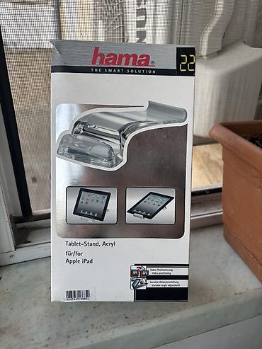 ipad qelem: Hama Tablet Stand – Akril, Apple iPad üçün - Material: şəffaf, möhkəm — 2