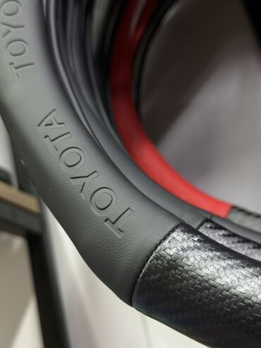 Чехлы на руль: Экокожа Чехол на руль, цвет - Черный, Новый, Самовывоз, Платная доставка — 12