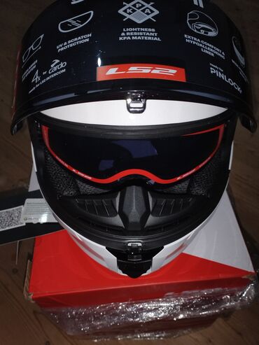 Moto dəbilqələr: LS2 integral motosiklet dəbilqəsi – ağ rəng Xüsusiyyətlər: - — 6