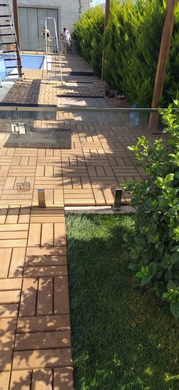 Reykalar, taxtalar: Parket, parçalı