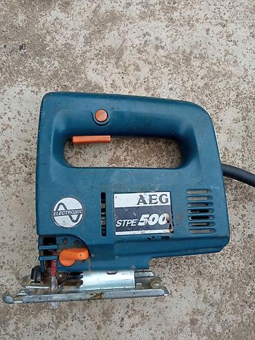 zirafa za smirglanje: AEG STPE 500 ubodna testera (električna) - Snaga: 500 W - Napon: 230 — 3
