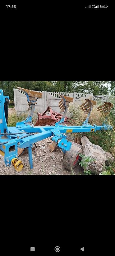 Айланма соколор: Плуг оборотный навесной, 4-корпусный, с гидравлическим переворотом — 2