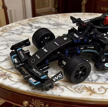 LEGO игрушки: Konstruksiya modelləri üçün qara Formula yarış maşını dəsti - Realist — 3