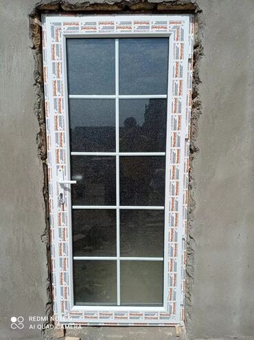 Plastik qapılar: Yeni Plastik qapı 80x200 sm Zamok ilə, Zəmanətli, Pulsuz quraşdırma, Ödənişli çatdırılma, Rayonlara çatdırılma — 7