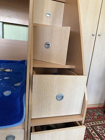 komod üçün döşəkcə: Oğlan və qız üçün, İşlənmiş, Çarpayı, Matras ilə, Siyirməli — 3