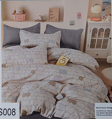 Ostali proizvodi za kuću: 🩷Singl posteljine🩷 🩵Čaršaf-160*220 🩷Jorganska navlaka-140*200 — 14