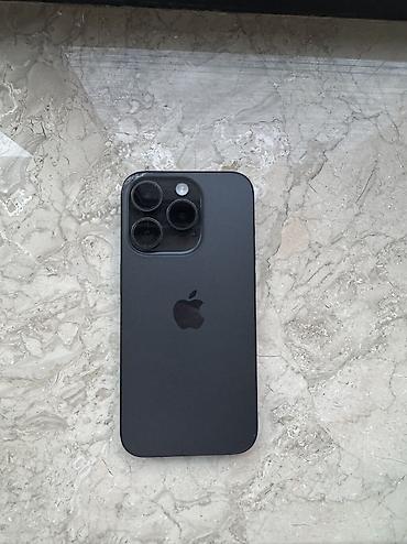 IPhone 15 Pro, 256 GB, Black Titanium, Face ID lalafo.az -da IPhone 15 Pro, 256 GB, Black Titanium, Face ID