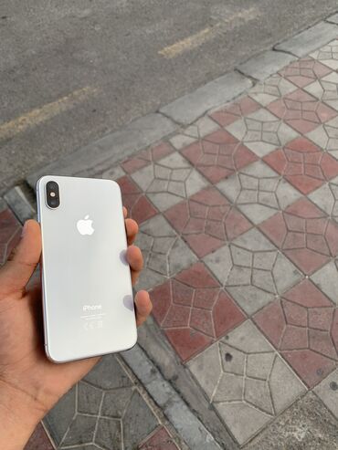 i̇phone 9: IPhone X, 256 ГБ, Белый, Беспроводная зарядка