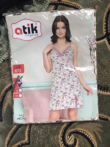 capa: Türkiyə istehsalı qadın ev geyimləri dəsti 1) Atik Lingerie gecə — 1