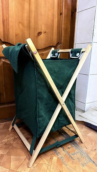 Корзины для вещей: Корзина для вещей, цвет - Зеленый, Б/у — 8