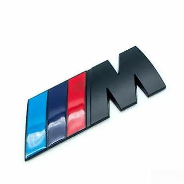 Auto delovi, gume i tjuning: Znak za krilo Bmw M crni x2. Samolepljivi metalni znakovi za krilo. ✨ — 3