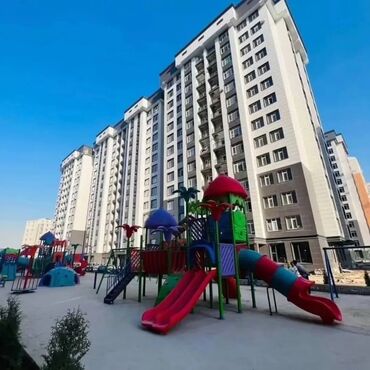 kurs.kg bishkek: 1 комната, 42 м², Элитка, 10 этаж, ПСО (под самоотделку)