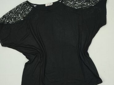 bluzki wizytowe plus size: Adl, Women's blouse, size 4XL