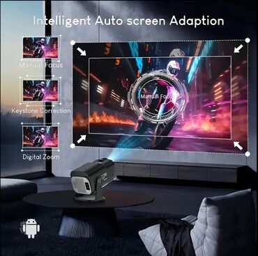 Proyektorlar: Yeni Portativ Proyektor Ödənişli çatdırılma — 4