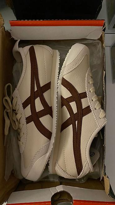 asic: Кроссовки, 36, 38, 39, Asics, Новый, цвет - Бежевый, Бесплатная доставка, Самовывоз — 1