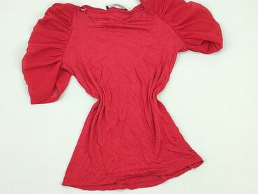 czerwona bluzki z dekoltem: Блуза жіноча, Atmosphere, S, стан - Хороший