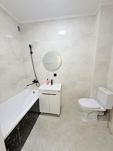 кут строй цены на квартиры бишкек: 1 комната, 42 м², Мед Академия Элитка, 11 этаж, Дизайнерский ремонт — 7