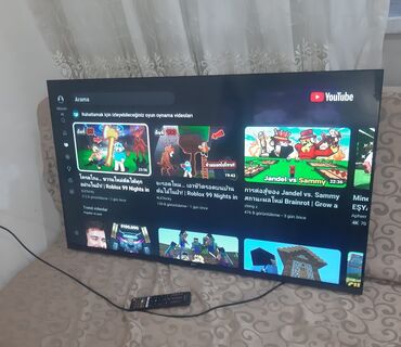 телевизор плазма: StarSat 109 ekran Smart tv ela veziyetde daxili krosno kart yeri var