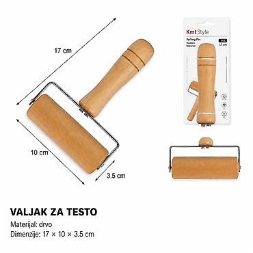 KMT Oklagija sa rotirajućim valjkom 5403247 Praktičan valjak za testo