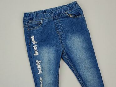 spodnie jeansy mom: Spodnie jeansowe, 1.5-2 lat, 80, stan - Bardzo dobry