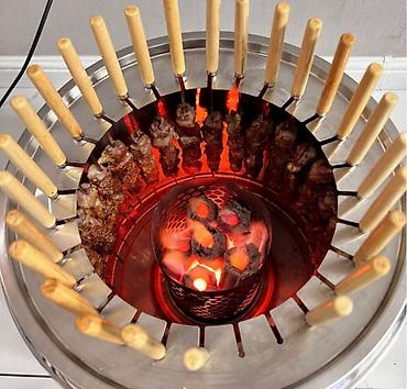 шашлык фарш: Шашлычница на углях Charcoal Grill купить в Бишкеке — компактный — 8