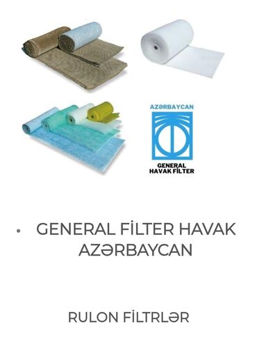 Digər filter növləri: General Filter Havak - İtalyan brendi olub hazırda Türkiyədə də — 6