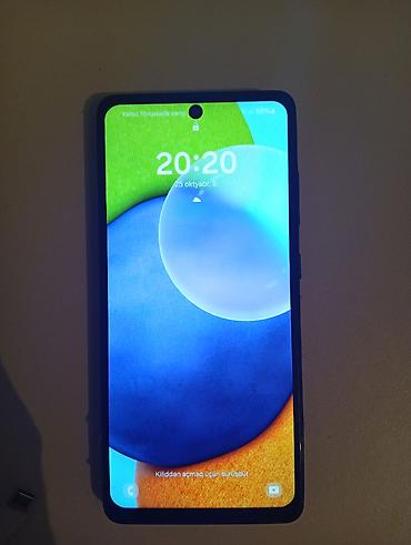 samsunq a52: Samsung Galaxy A52, 128 GB, rəng - Mavi, Sensor, Barmaq izi, İki sim kartlı — 1