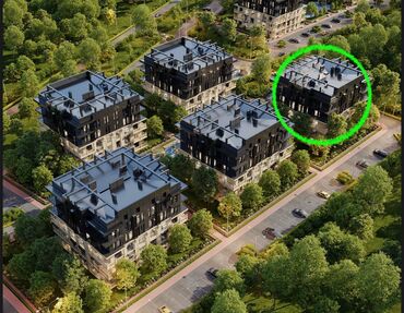 квартира берилет фучикадан: 1 комната, 49 м², Элитка, 3 этаж, ПСО (под самоотделку)