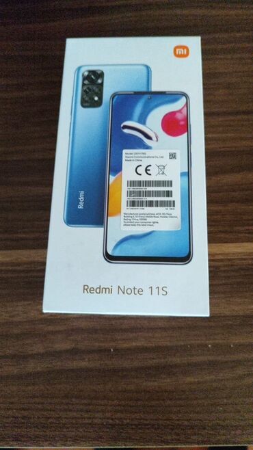 redmi airdots: Redmi Note 11S, 128 GB, rəng - Boz