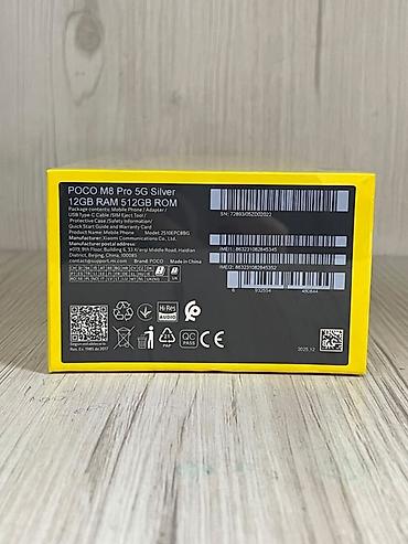 redmi note 14 pro plus: Смартфон POCO M8 Pro 5G в цвете Silver, версия памяти 12 ГБ RAM / 512 — 2