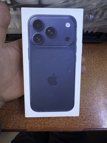 продаю номер с сертификатом: IPhone 17 Pro, Жаңы, 512 ГБ, Көк, 100 %