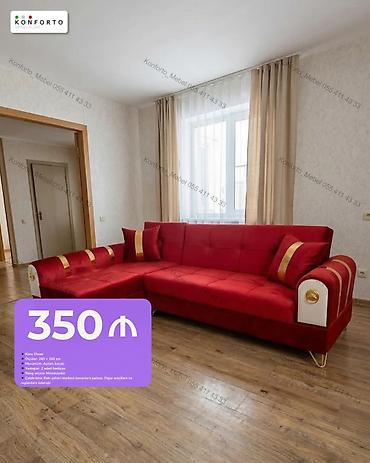 Künc divan - Ölçülər: 260 × 160 sm - Mexanizm: açılır, bazalı - lalafo.az -da Künc divan - Ölçülər: 260 × 160 sm - Mexanizm: açılır, bazalı -