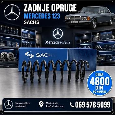 Sistem upravljanja i oslanjanja: GUMA OPRUGE MERCEDES 126 SL | Guma opruge w123 Mercedes w114 w115 — 3
