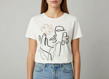 denley t shirty: Reserved, Women`s T-shirt, size L