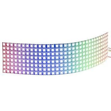 İşıqlandırma: Çevik LED Matris – WS2812B (8x32 Piksel) - 8x32 dizilimdə toplam 256 — 1