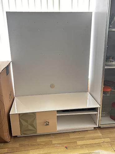 abedni dest: Qonaq otağı üçün modul mebel dəsti - TV stendi və arxa panel: Geniş — 4