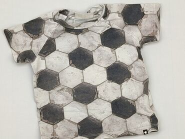 koszula z falbanami na rękawach: T-shirt, 12-18 months, condition - Very good