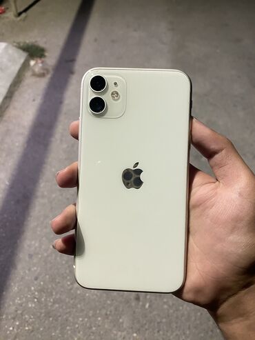 iphone se 128 gb qiymeti: IPhone 11, 128 GB, Ağ, Face ID