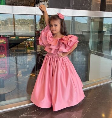 usaq ust geyimi: Детское платье цвет - Розовый